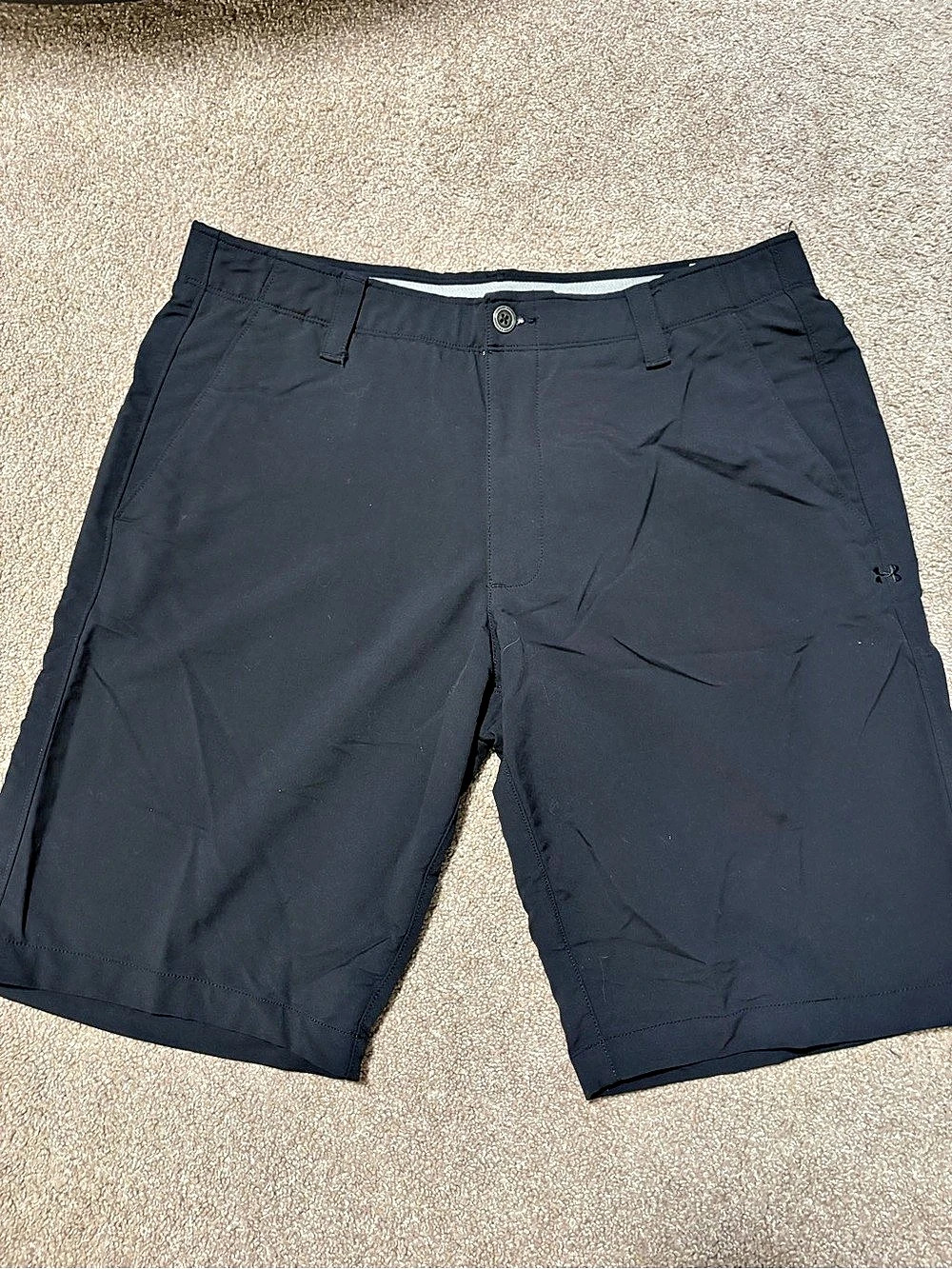 Under Armour Matchplay Golf Shorts Black Waist 36